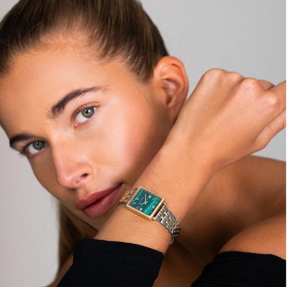 Larsson & Jennings BOYFRIEND MINI LUMOUS MIXED GOLD GREEN 31MM - Picture 2 of 7